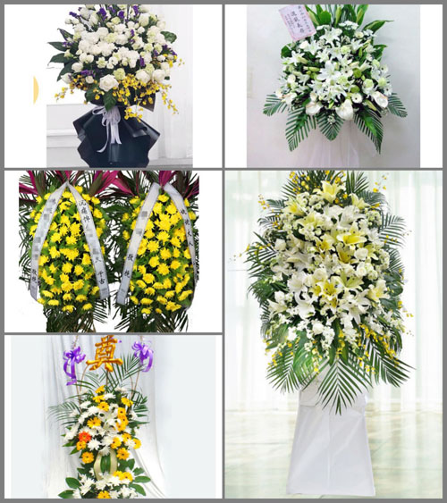 福建三明大田县文江乡昭文村白事花篮预定